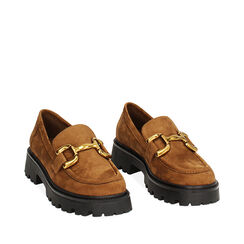 Mocasín alto color coñac en microfibra, Primadonna, 244954311MFCOGN039, 002a