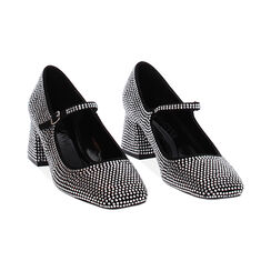 Escarpins noir-argent pailletés, Primadonna, 244981311MPNEAR035, 002 preview