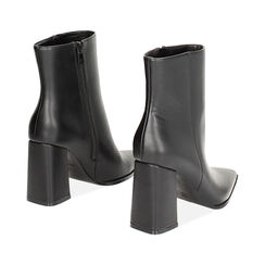 Tronchetto nero, tacco largo 9 cm, Primadonna, 244914902EPNERO036, 003 preview