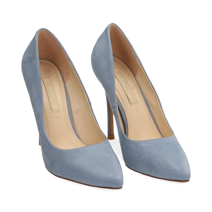 talon bleu clair