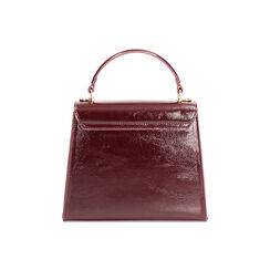 Mini sac bordeaux en cuir verni avec bandoulière amovible, Primadonna, 265126600NPBORDUNI, 004 preview