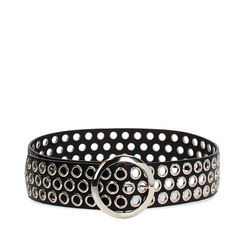 Cinturón de mujer negro, Primadonna, 25B400027EPNEROUNI, 001a