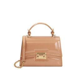 BAG MINI BAG SYNTHETIC PATENT NUDE, Primadonna, 225125079VENUDEUNI, 001a