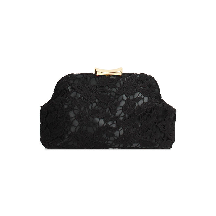 Pochette nera con tracolla removibile, Primadonna, 275126492MCNEROUNI