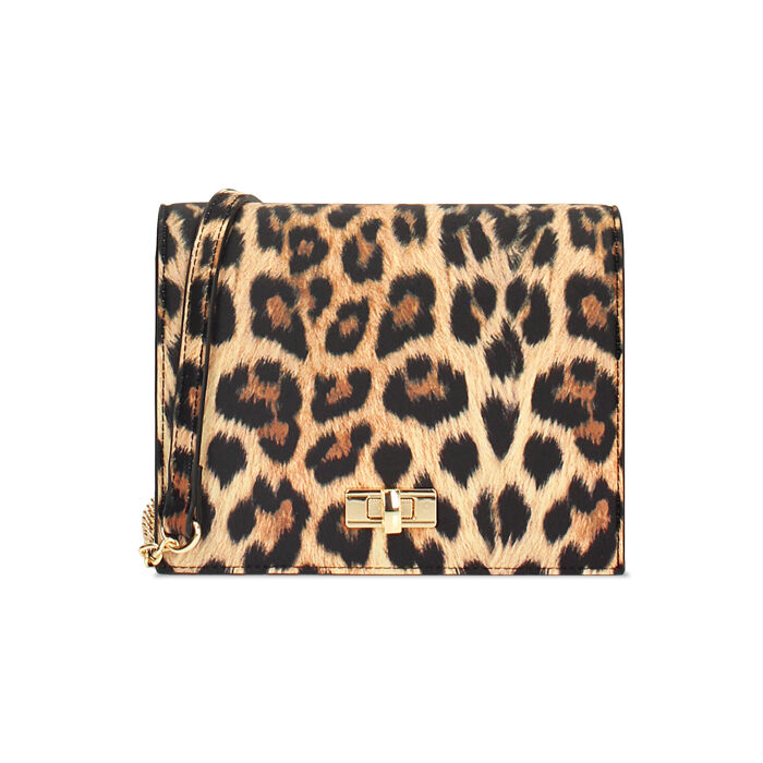 Mini bag leopard in lycra Primadonna Collection