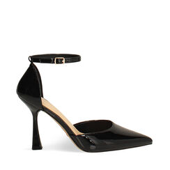 CALZATURA OPEN SHANK SINTETICO VERNICE N, Chaussures, 274912967VENERO035, 001a