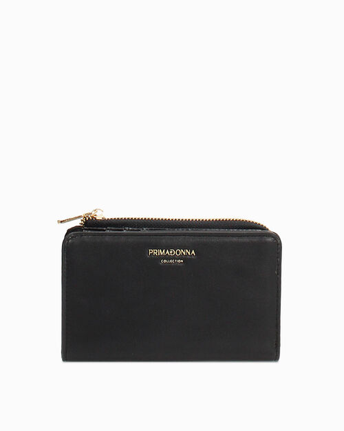 Portafoglio nero con design sofisticato, BLACK