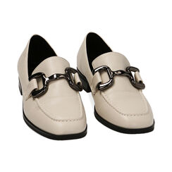 Mocassini flat panna, Primadonna, 224986001EPPANN036, 002 preview