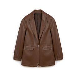Giacchino marrone in materiale elegante

Chaquetita marrón en material elegante, Primadonna, 266541203EPMARRL, 001a