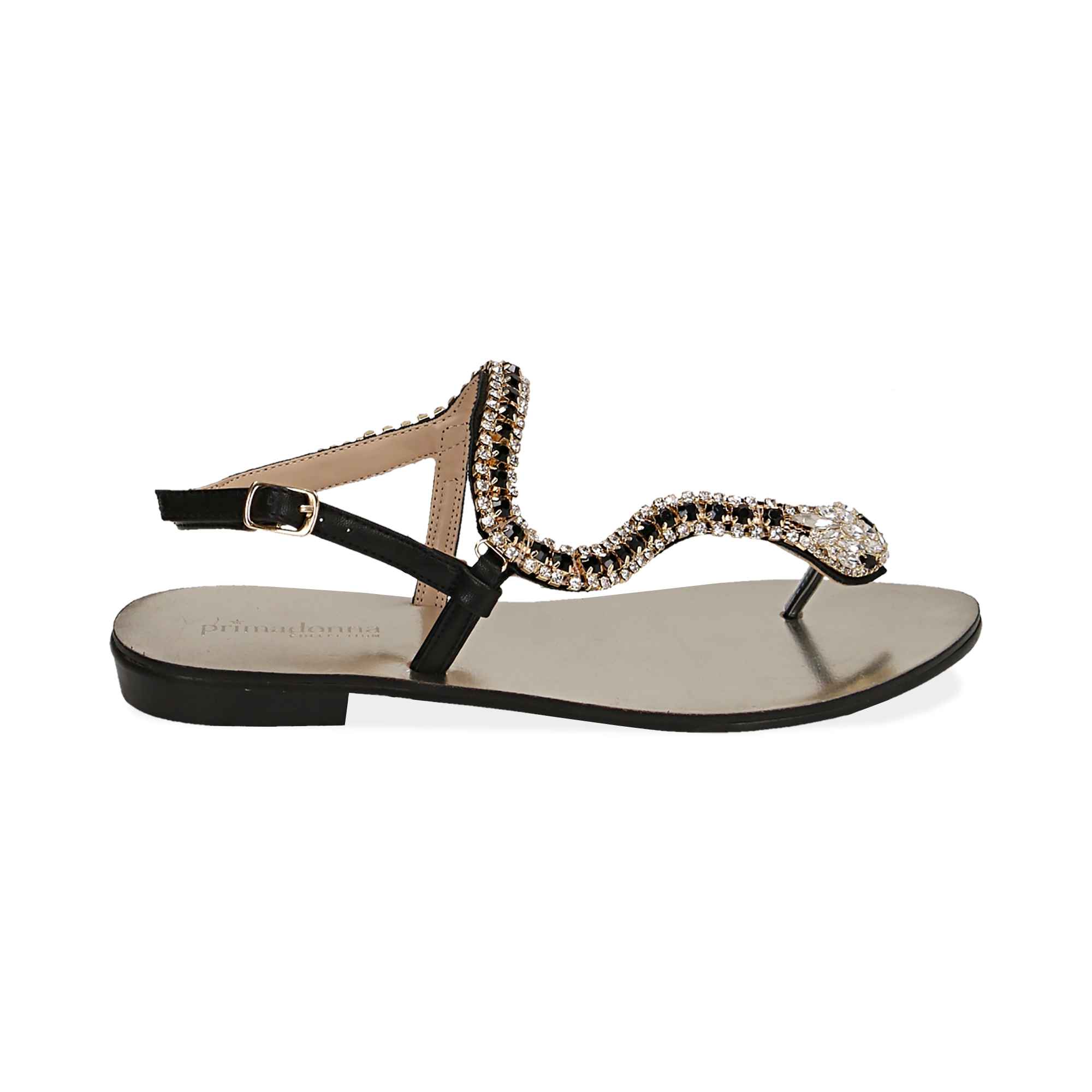 sandali gioiello flat