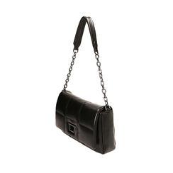 BORSA BORSA A TRACOLLA SINTETICO NERO, Primadonna, 225125027EPNEROUNI, 002a