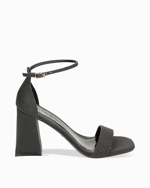 ZAPATOS SANDALIA SINTETICO BRILLANTINA N, BLACK
