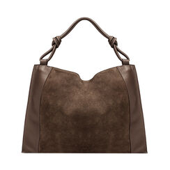 Borsa a spalla donna moro in camoscio, Primadonna, 240804086CMMOROUNI, 001 preview
