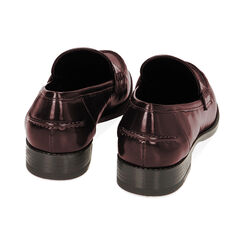 Mocassini bordeaux abrasivato, Primadonna, 224904701ABBORD040, 003 preview
