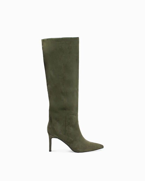 Bottes vert &agrave; talon de 8,2 cm, GREEN