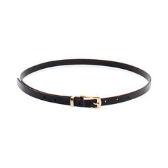 Cintura in vernice nera con dettagli eleganti, Primadonna, 26B413456VENEROUNI, 001 preview