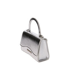 Mini bag argento a mano, Primadonna, 215142621LMARGEUNI, 002a