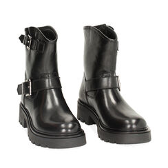 Biker negros de piel, Primadonna, 24N532028PENERO035, 002a