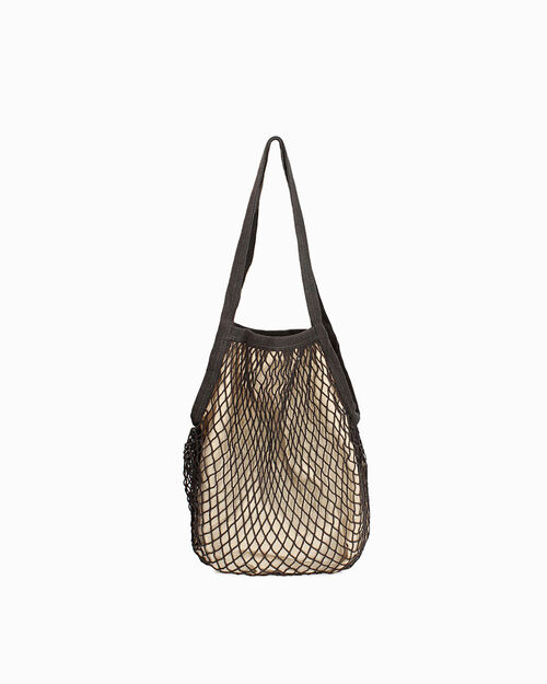 Borsa mare a rete moro, DK BROWN