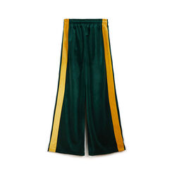 Pantalone tuta in velluto verde-giallo, Primadonna, 261824050VLVEGIM, 003 preview