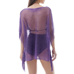 Poncho copricostume viola, Primadonna, 21B400007TSVIOLUNI, 002a