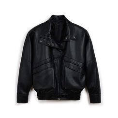 Cazadora negra en material ligero y moderno, Primadonna, 266541206EPNEROM, 001a