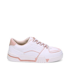 Sneakers bianco-rosa, Primadonna, 230111302EPBIRA035, 001a