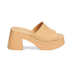 WOMEN SHOES CLOG SYNTHETIC CAME, Primadonna, 232125605EPCAME035, 001 preview