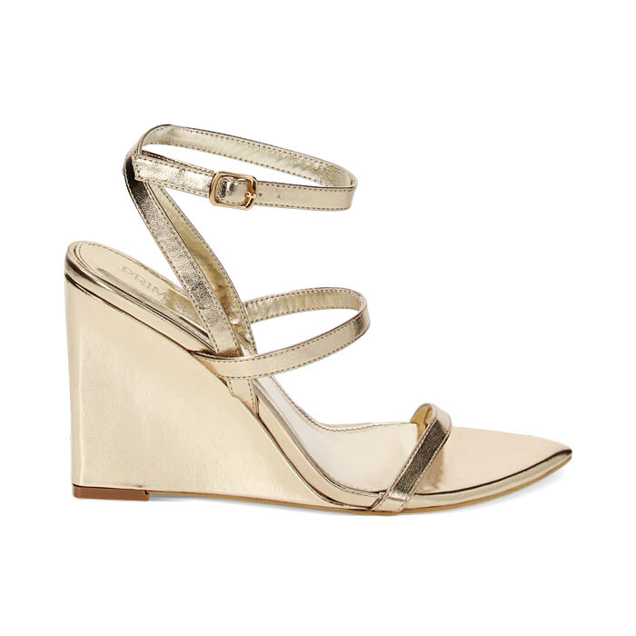 Sandali zeppa tacco cheap