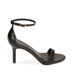 Sandalias con tacones negras, Special Price, 234961505EPNERO035, 001a
