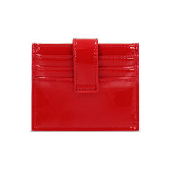 Portafoglio donna rosso in vernice, Primadonna, 255127712VEROSSUNI, 003 preview