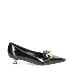 Zapatos de tacón bajos negros, Primadonna, 244922901NPNERO037, 001a