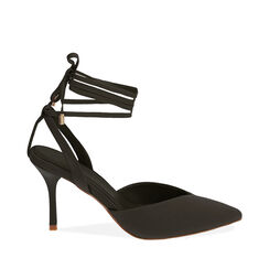 ZAPATOS CHANEL LYCRA NERO, Primadonna, 212162801LYNERO037, 001a