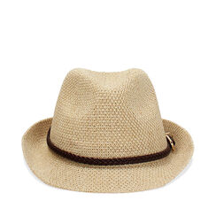 Sombrero beige con encanto veraniego, Primadonna, 27B472510ERBEIGUNI, 001a