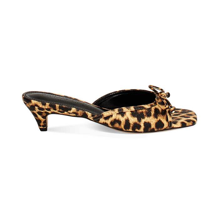 Mules open toe femme léopard, Primadonna, 254927801EPLEOP035