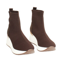 Slip on testa di moro tacco 6,5 cm, Scarpe, 272812186TRMORO035, 003 preview