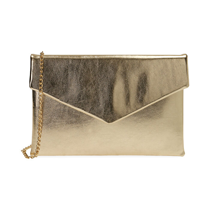 Pochette donna oro laminato | Primadonna Collection