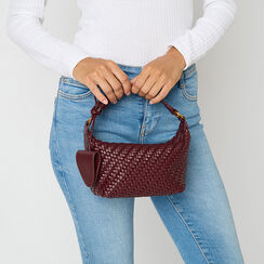 Mini bag cherry in materiale intrecciato, Primadonna, 261600636EICHERUNI, 002 preview