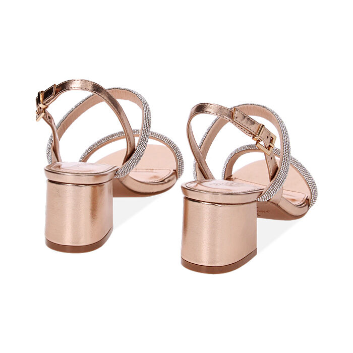 Scarpe rosa ramato top