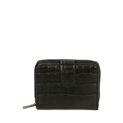 ACCESSORI PORTAFOGLIO SINTETICO COCCO NE, Primadonna, 225102533CCNEROUNI, 001a