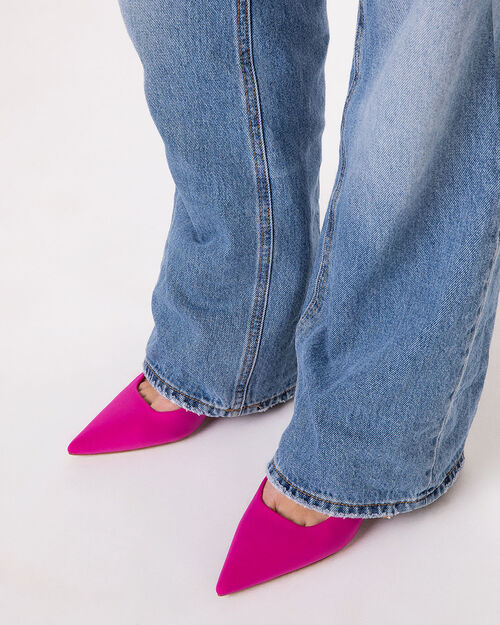 D&eacute;collet&eacute; fucsia tacco 5 cm, FUCHSIA