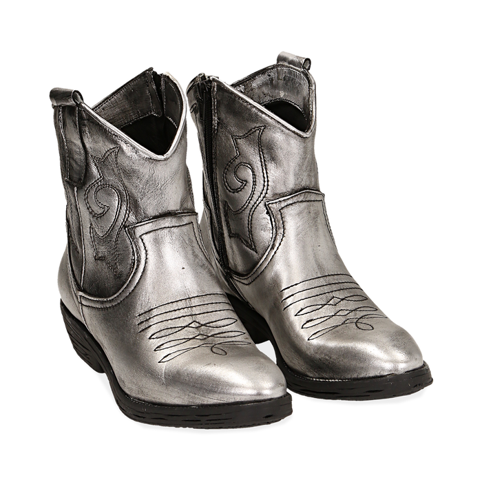 Camperos Argento In Laminato Primadonna Collection