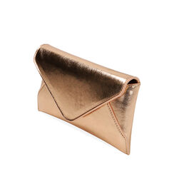Borsa a tracolla oro rosa laminato, Primadonna, 215124695LMRAORUNI, 002a