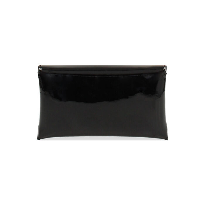 Pochette in vernice nera Primadonna Collection