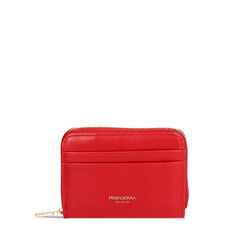 Cartera de mujer roja casual, Primadonna, 255101007EPROSSUNI, 001a