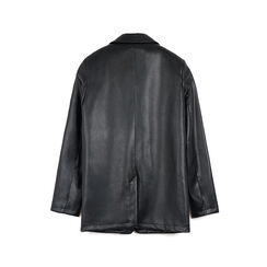 Veste noire en matériau synthétique avec détails modernes, Primadonna, 266541203EPNEROL, 005 preview