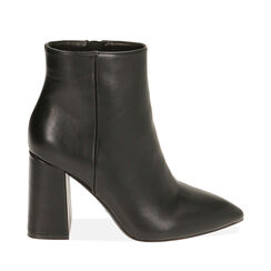 Ankle boots neri, tacco 9 cm , Special Price, 204908301EPNERO036, 001a