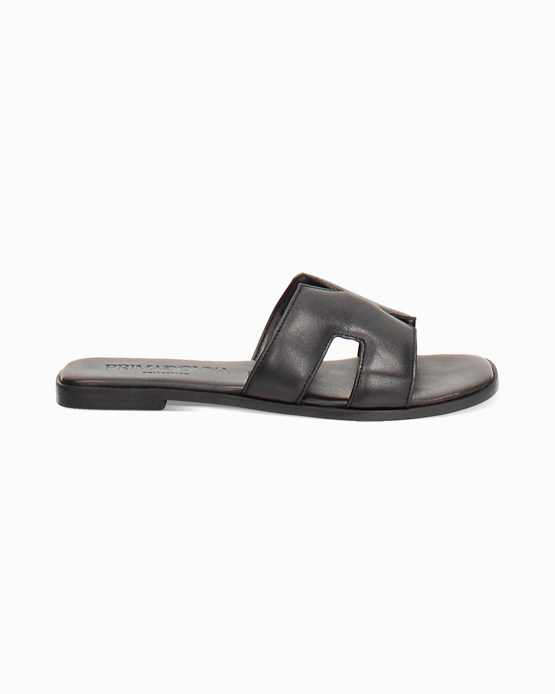 Sandali bassi neri minimal chic