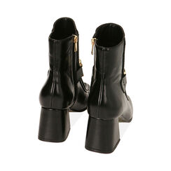 Ankle boots neri, tacco 6,5 cm , Primadonna, 20L440033EPNERO035, 003 preview