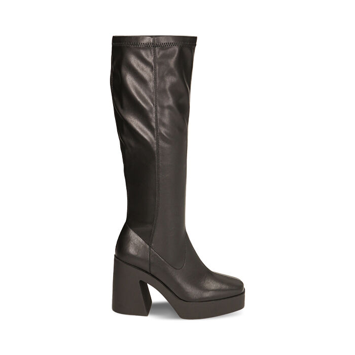 CALZATURA STIVALE SINTETICO NERO, Primadonna, 22N310036EPNERO040